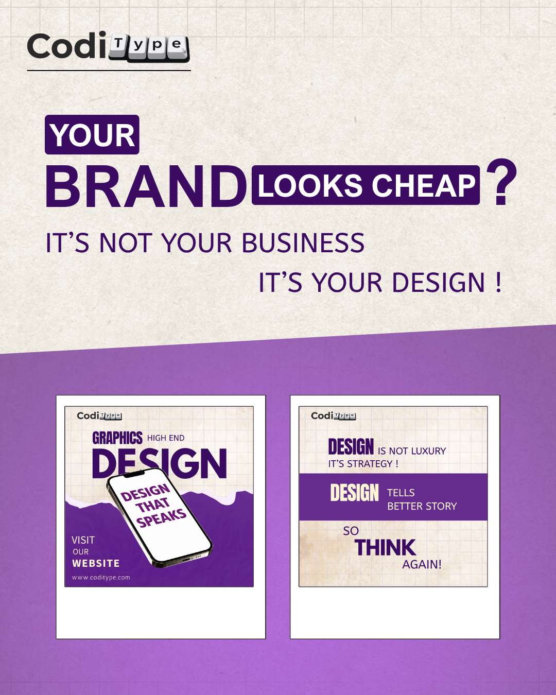 CodiType graphics design showcase 2